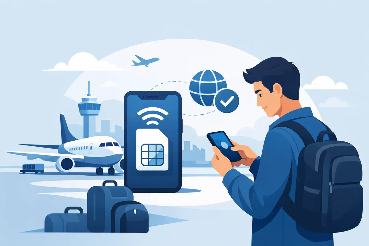 How to Set Up eSIM After Landing Fast