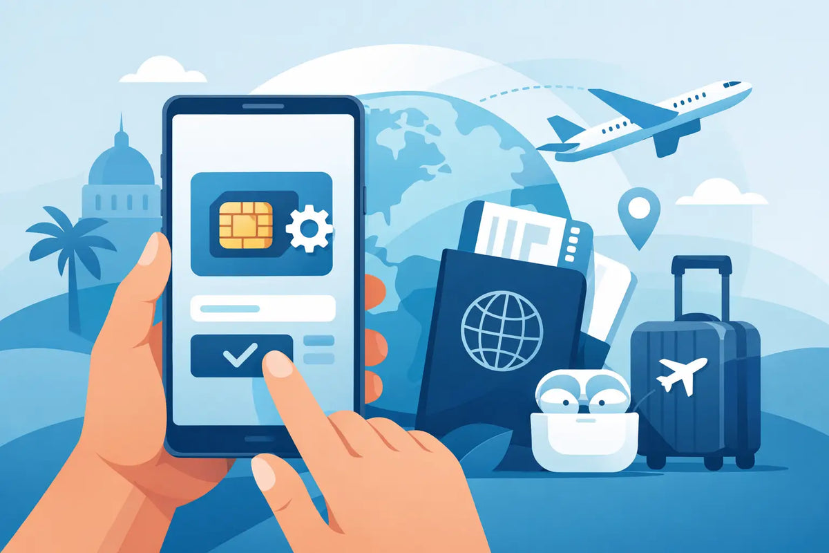How to Add eSIM Manually Before Your Trip