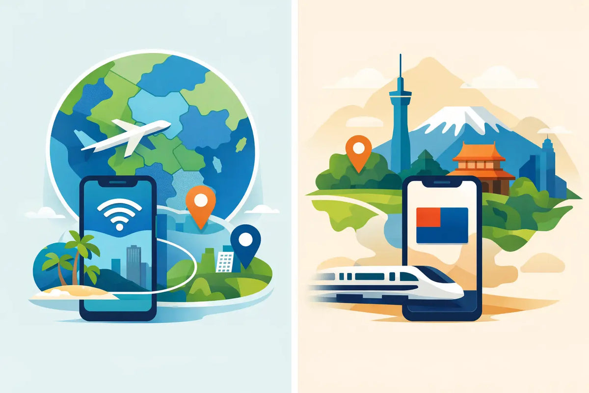 Regional Data Pass vs Country Plan