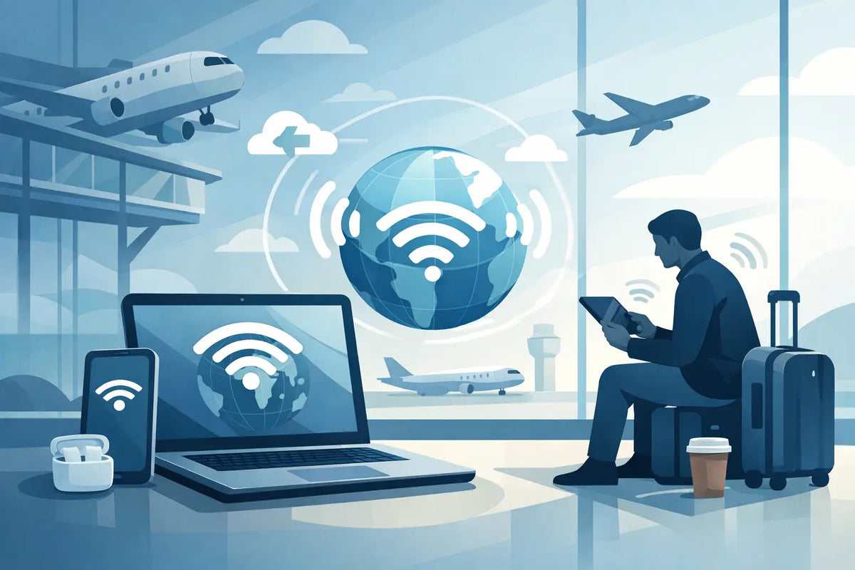 Travel Internet for Layovers That Works Fast