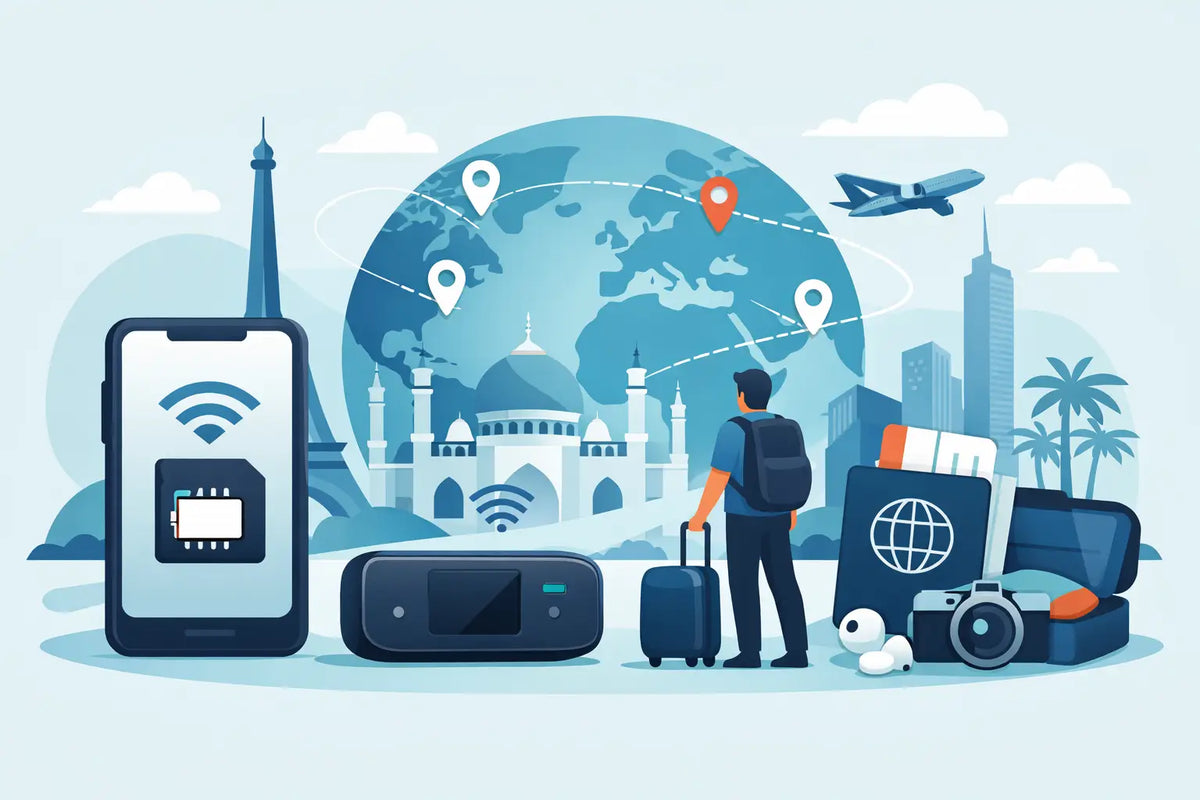 International Hotspot With eSIM: Travel Setup