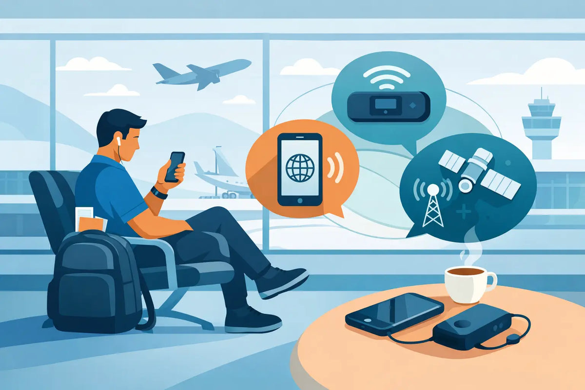 Airport WiFi Alternative Abroad: Better Ways to Connect