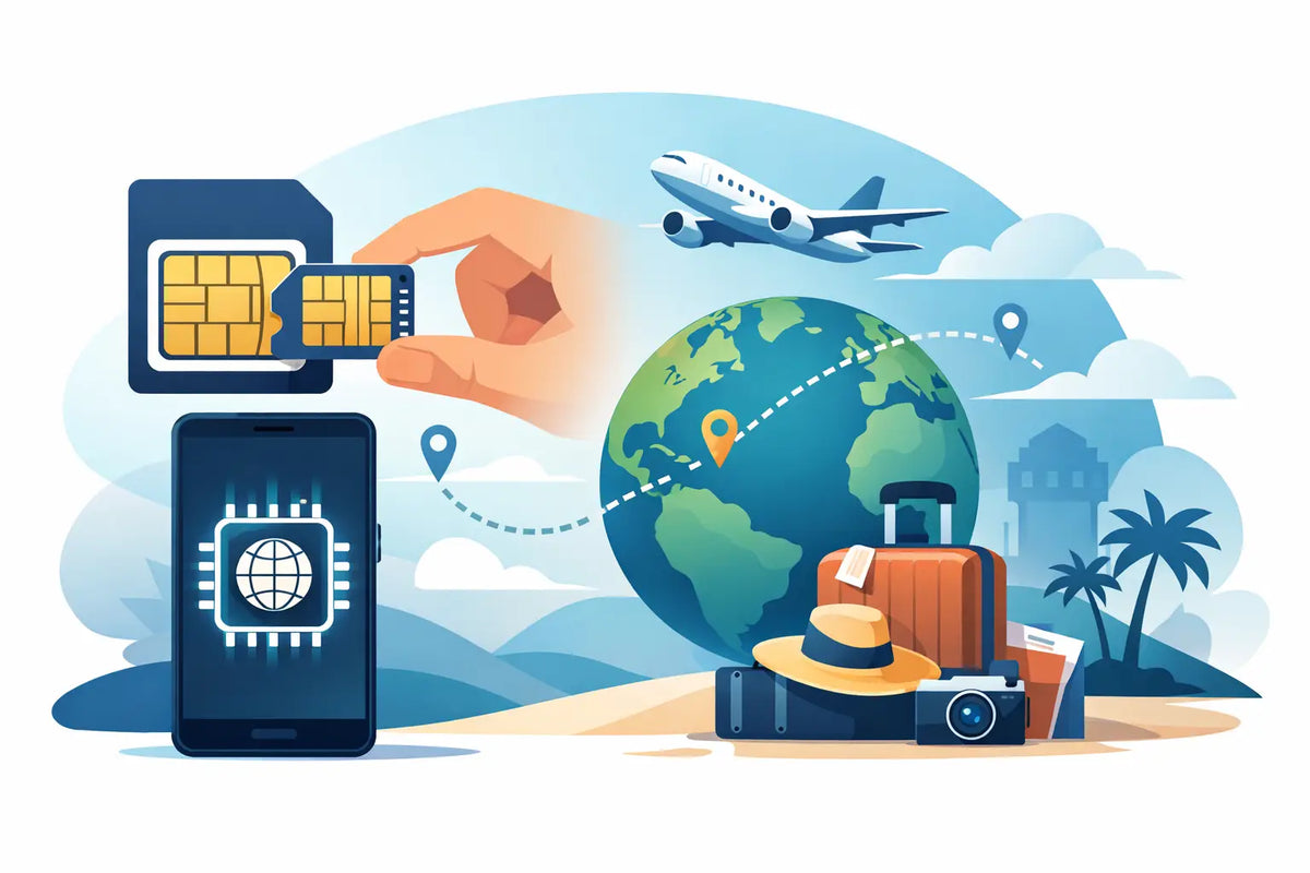 Physical SIM Card Alternative for Travel: eSIM