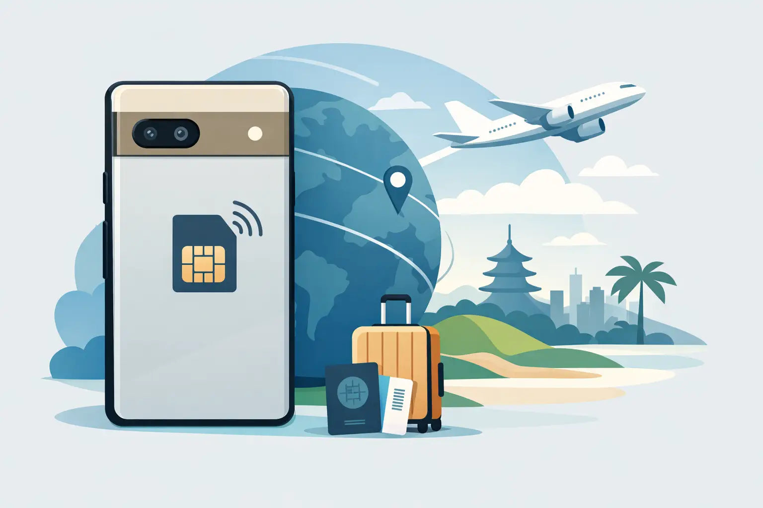 Google Pixel eSIM Setup for Travel