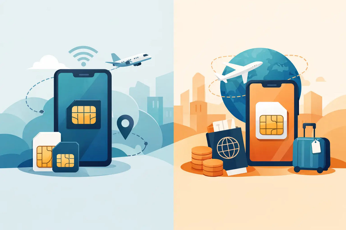 eSIM Versus an International Phone Plan Abroad