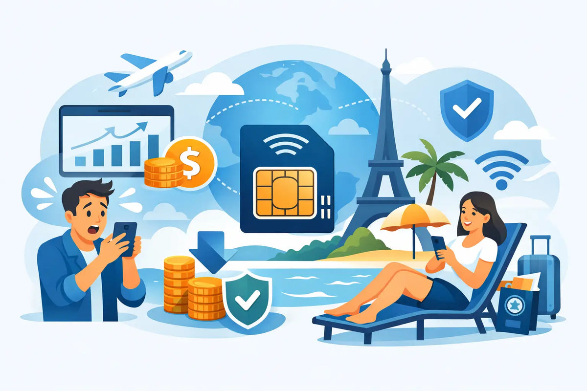 Five Ways eSIM Prevents Bill Shock Abroad