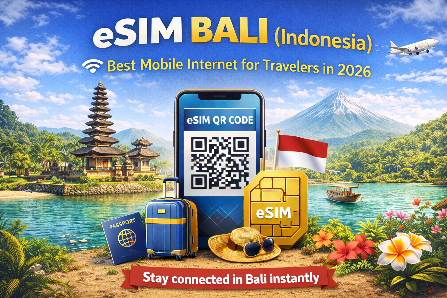 eSIM Indonesia (Bali) - Best Mobile Internet for Travelers in 2026