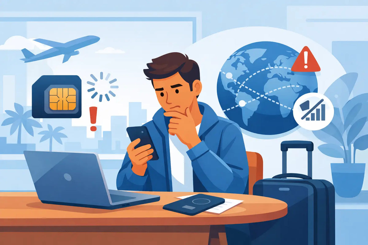 Fix eSIM Activation Problems Abroad Fast