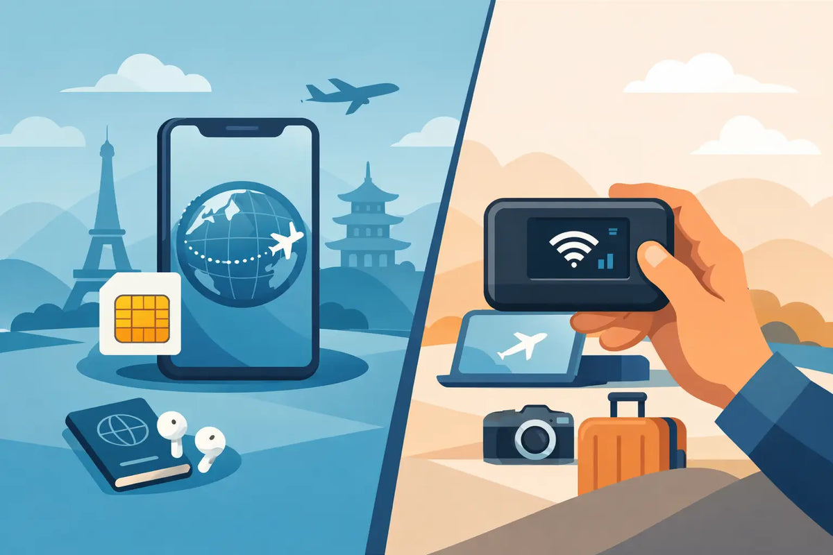 eSIM or Pocket WiFi Abroad: Which Wins?