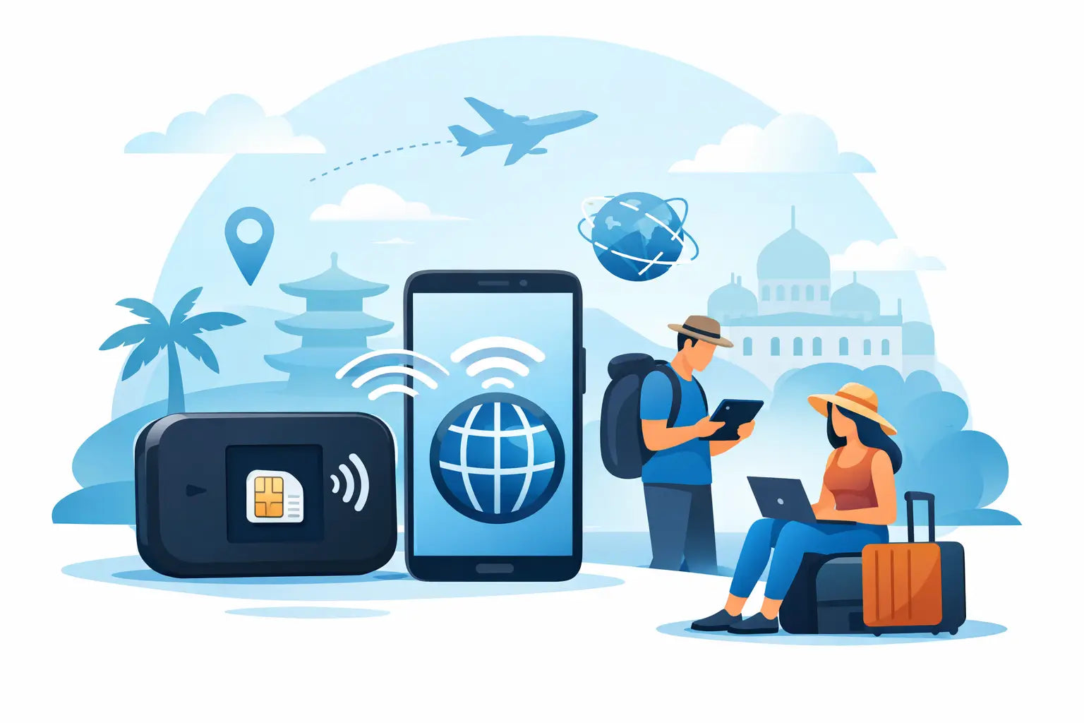 eSIM Hotspot Sharing Abroad: What Works