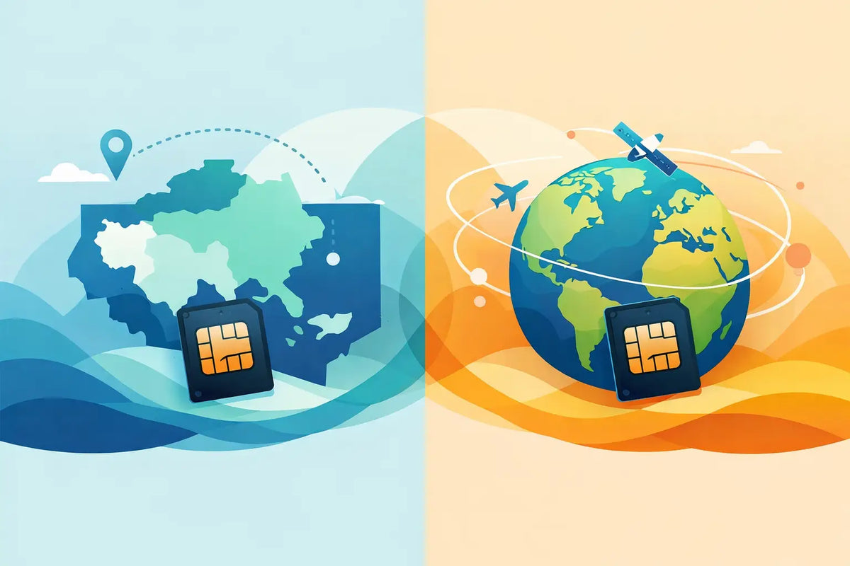 Regional eSIM vs Global eSIM: Which Fits?