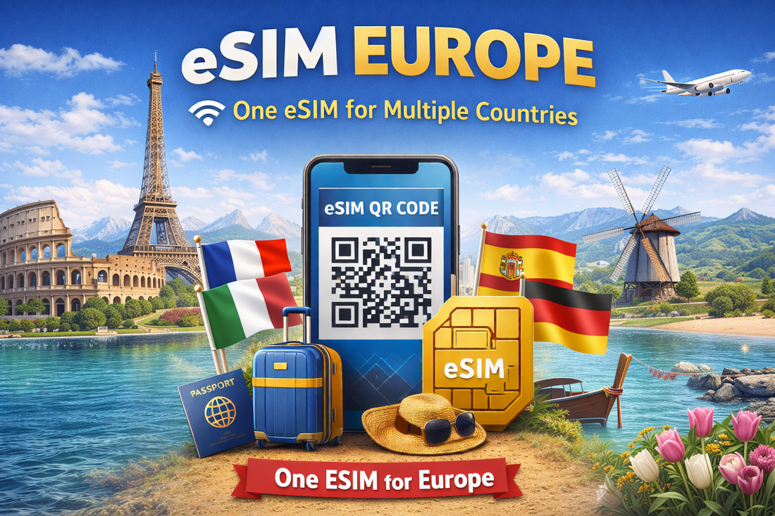 eSIM Europe - Best Way to Get Mobile Internet Across Europe in 2026
