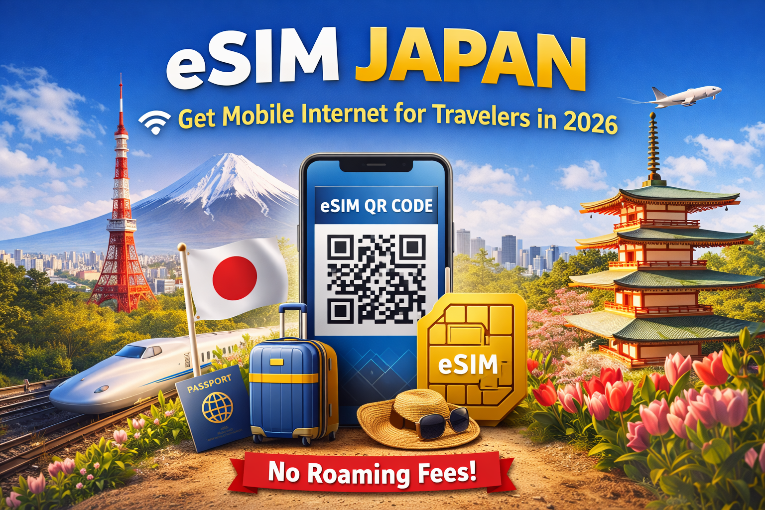 eSIM Japan - Best Way to Get Mobile Internet for Travelers